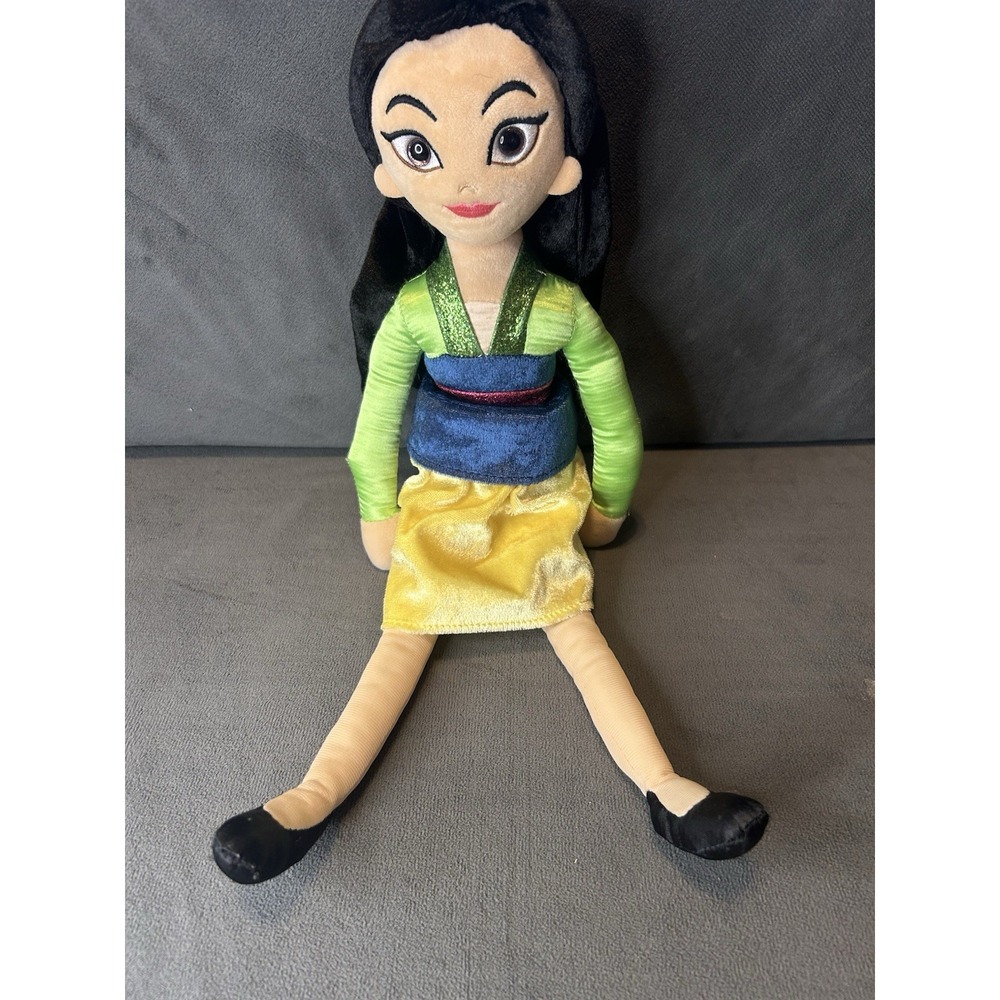 Disney Mulan TY Sparkle Plush Doll 16" 2020 Princess Stuffed Toy